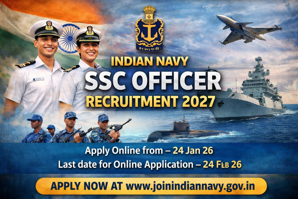 Indian Navy SSC Officer Recruitment 2027